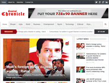 Tablet Screenshot of centralchronicle.com